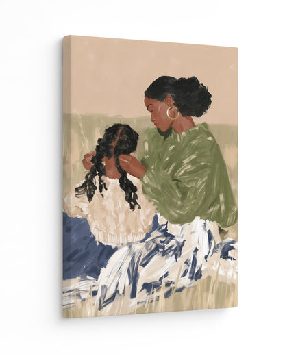 Her Mother's Hands - Slim Canvas