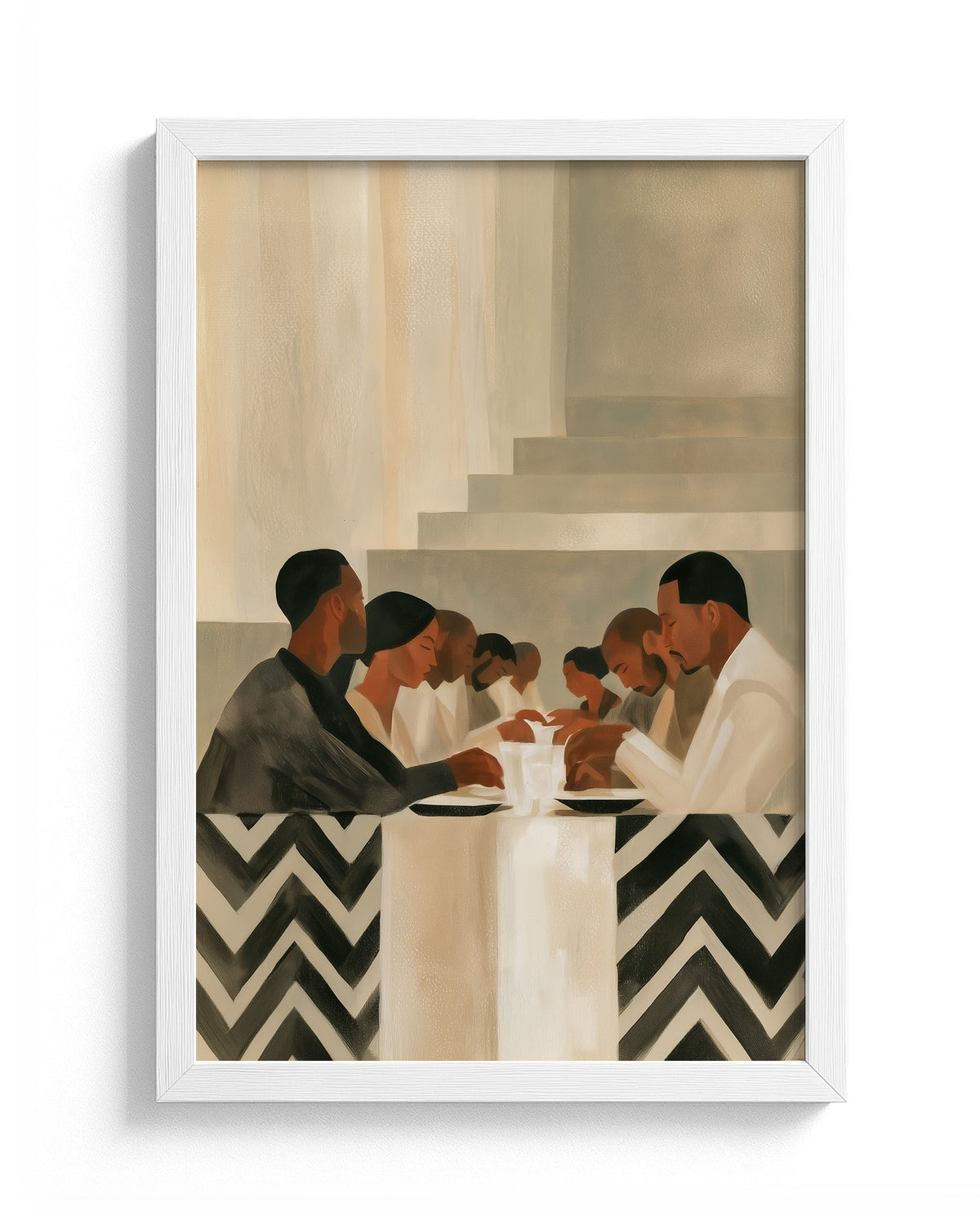 Before We Eat - White Frame Main