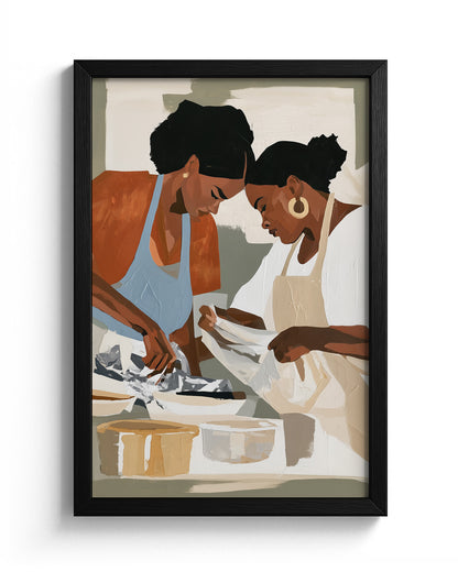 Plates for Home - Black Frame Main