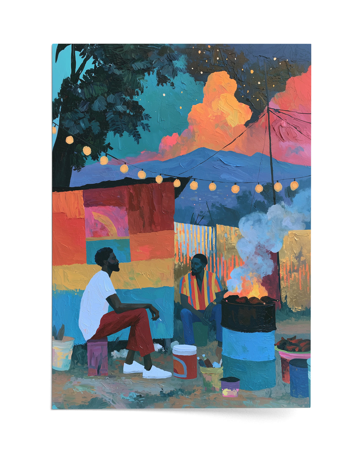 Smoke & Stars - Print