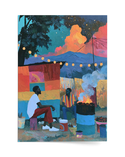 Smoke & Stars - Print