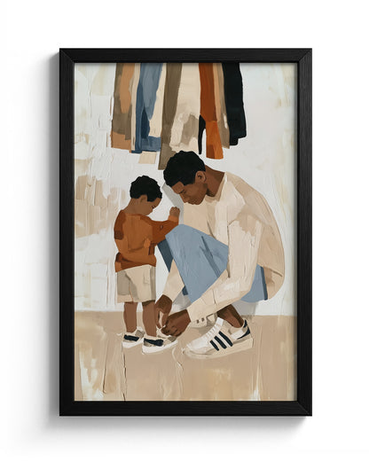 Laces - Black Frame Main