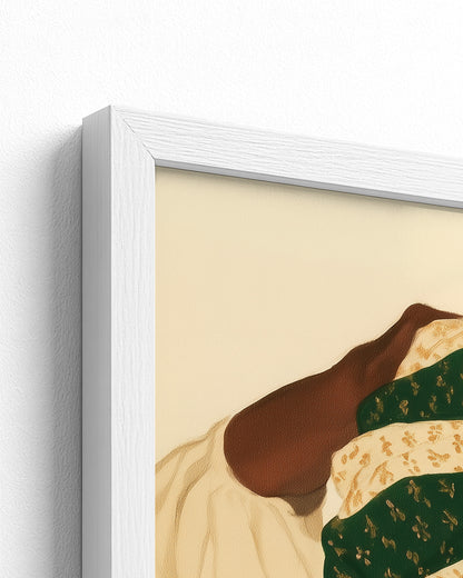 Getting Ready - White Frame
