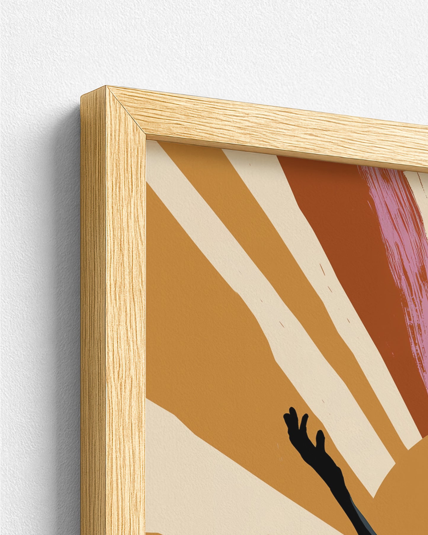 Give Thanks - Wood Frame Detail