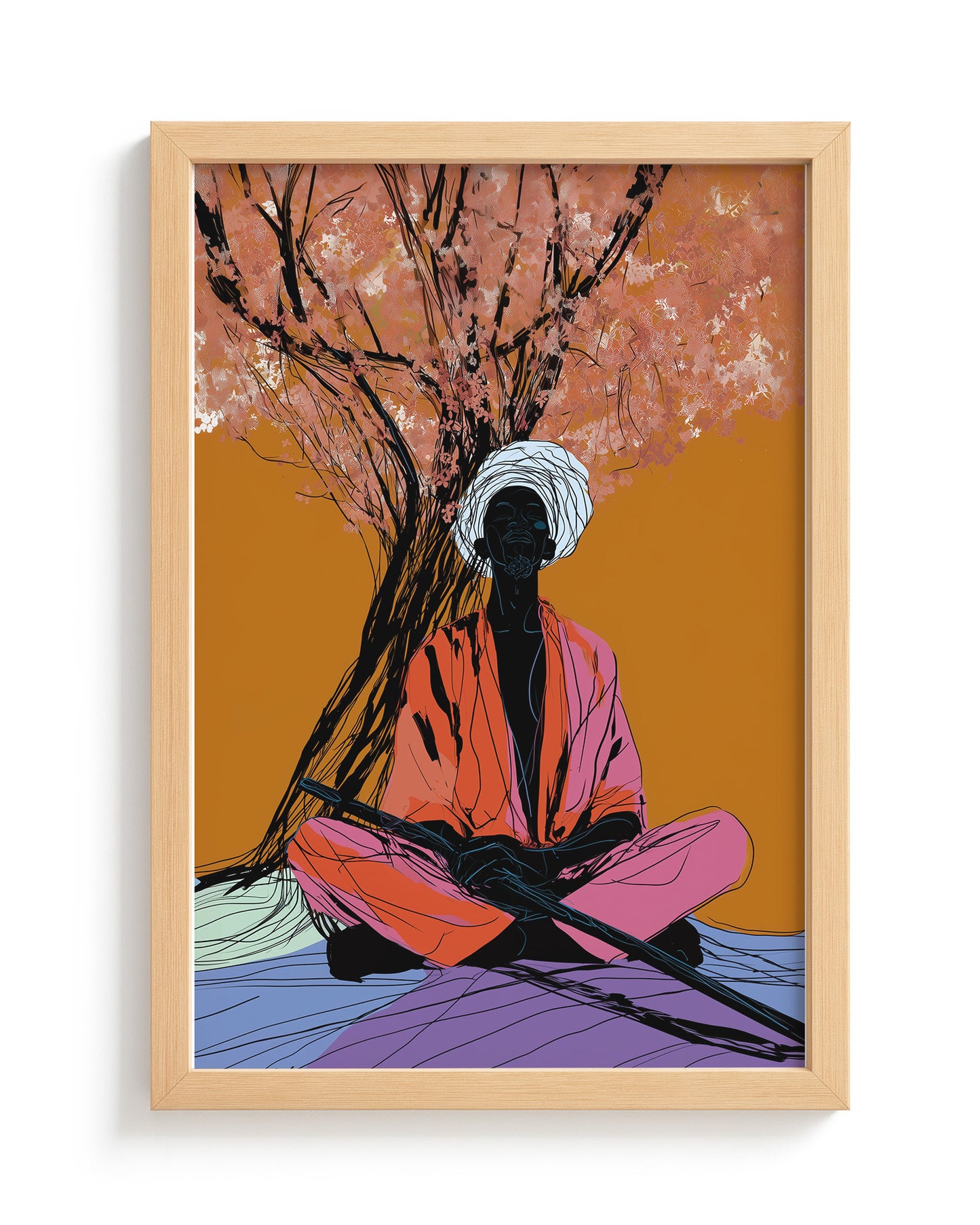 Lignum Vitae - Wood Frame