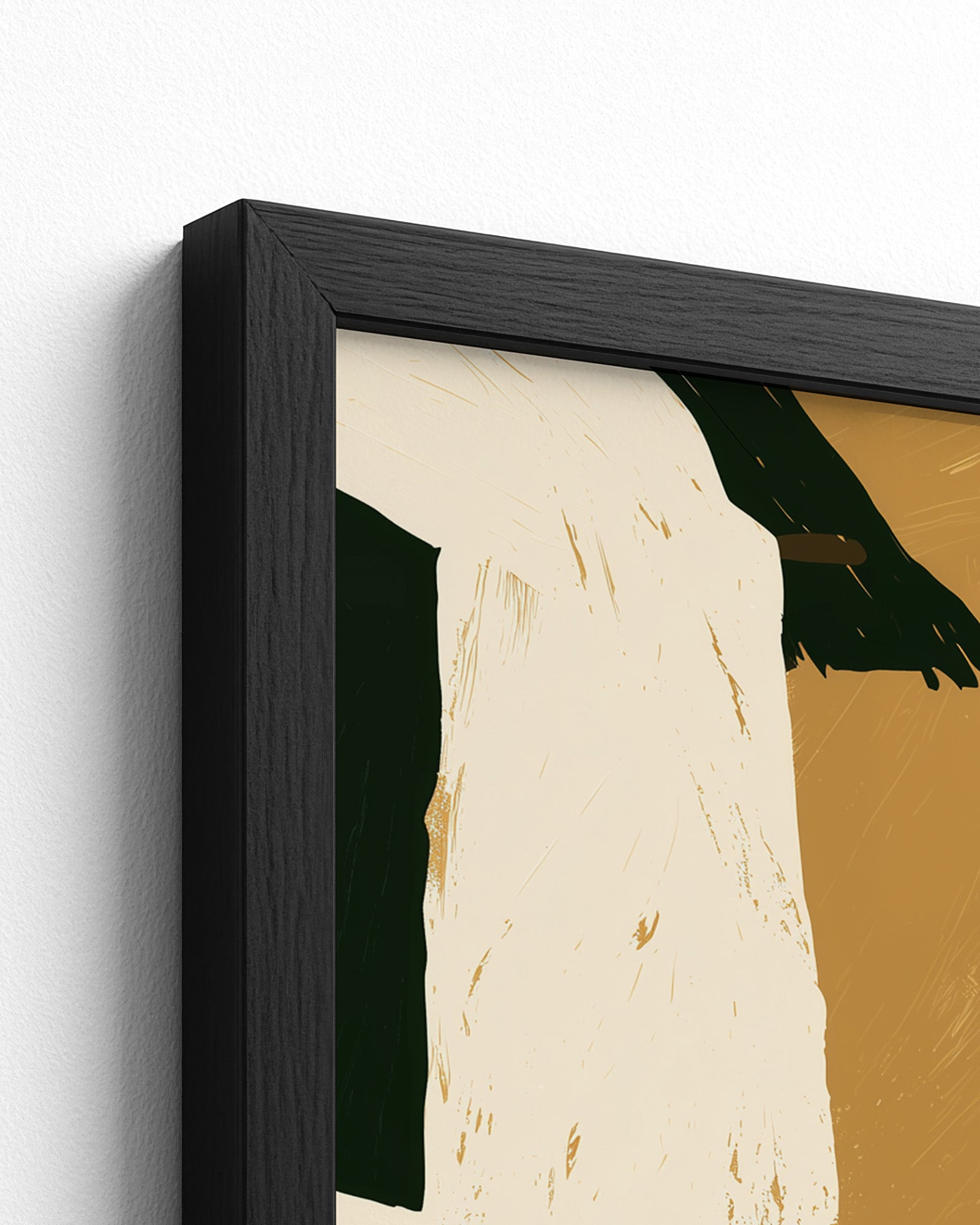 Blue Mountain Morning - Black Frame