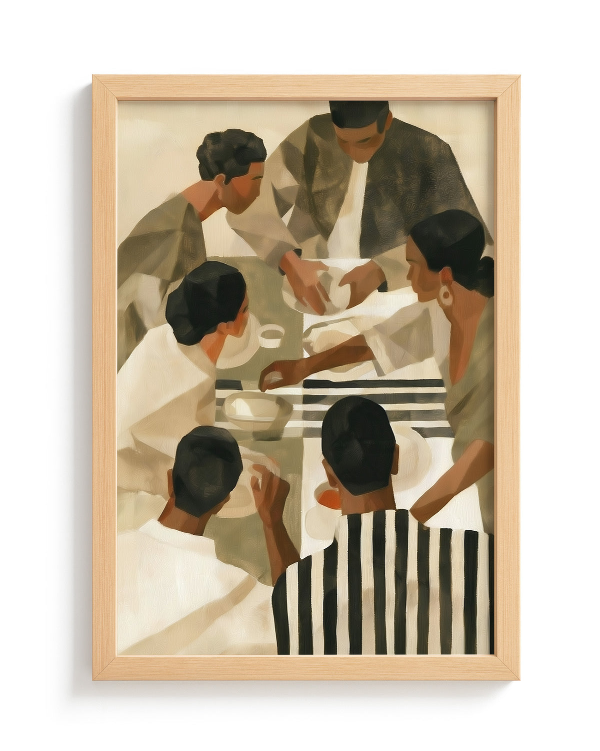 Sunday Spread - Wood Frame
