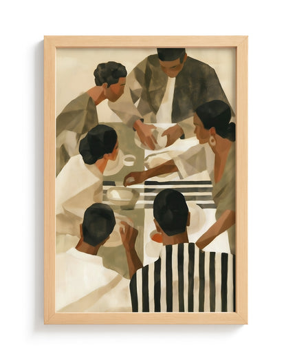 Sunday Spread - Wood Frame