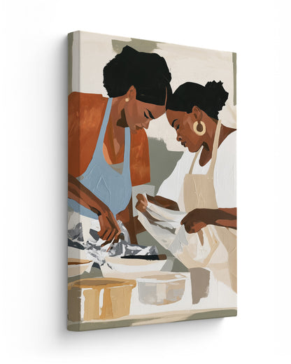 Plates for Home - Thick Canvas