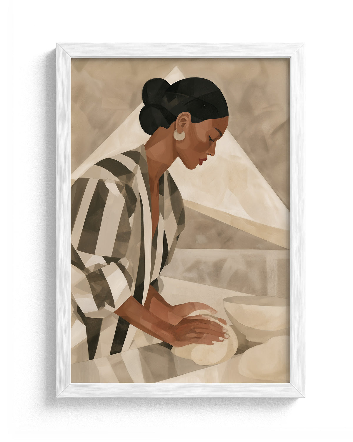 Kneading - White Frame Main