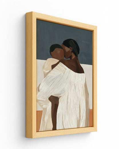 Wrapped Up - Wood Framed Canvas