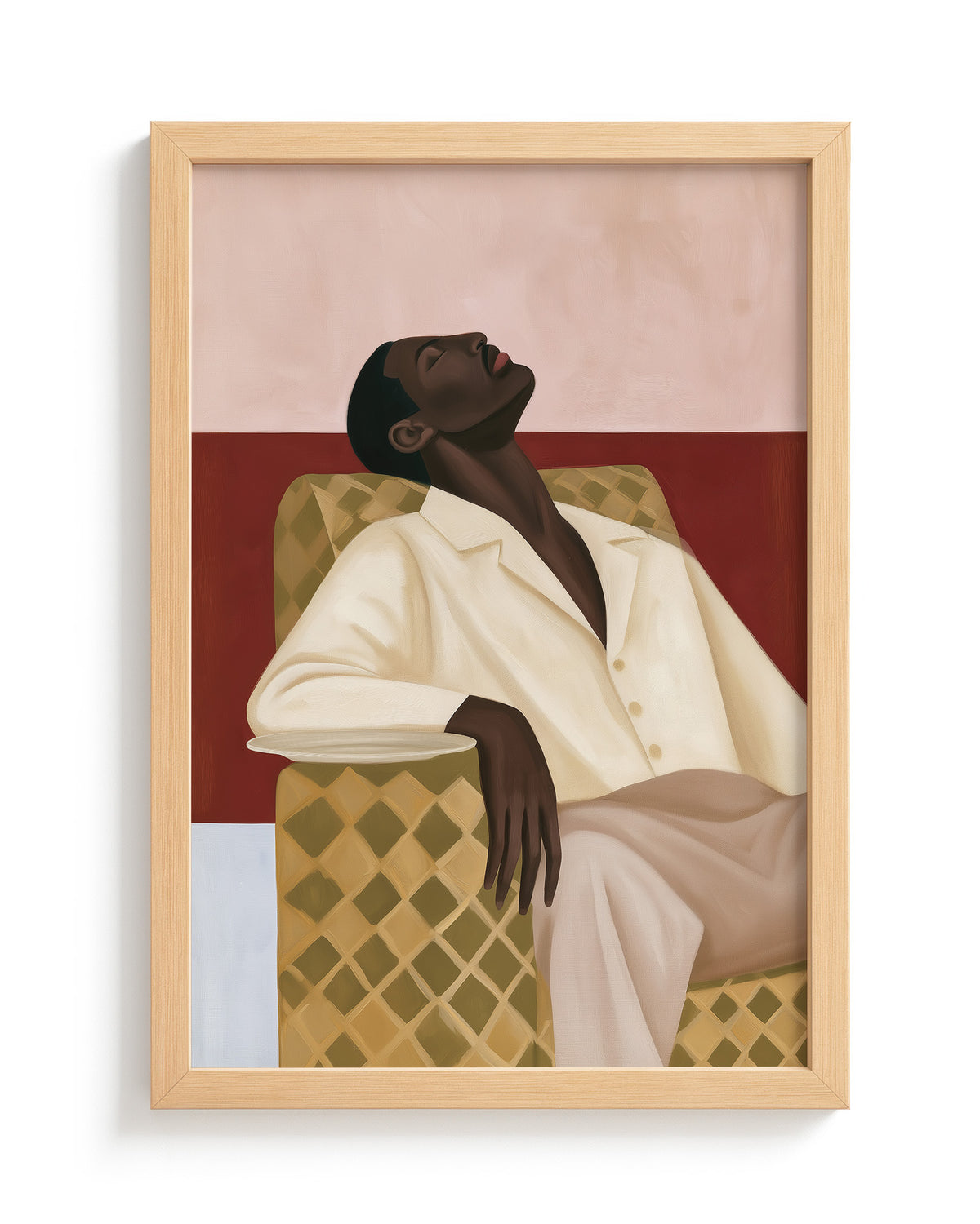 Belly Full - Wood Frame