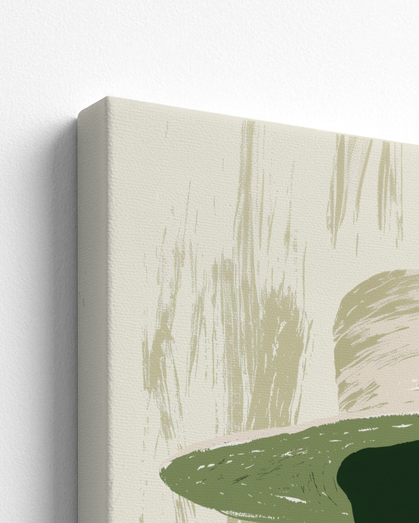 Cool Breeze - Thick Canvas Detail