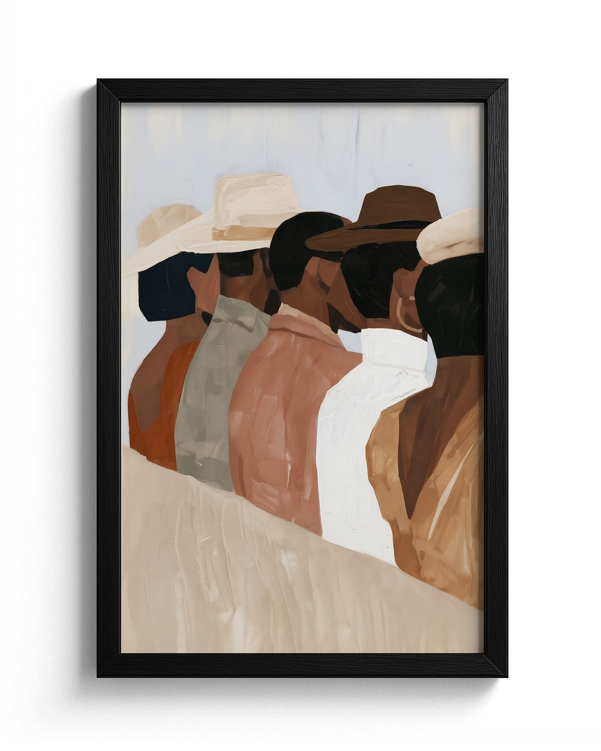 The Back Row - Black Frame Main