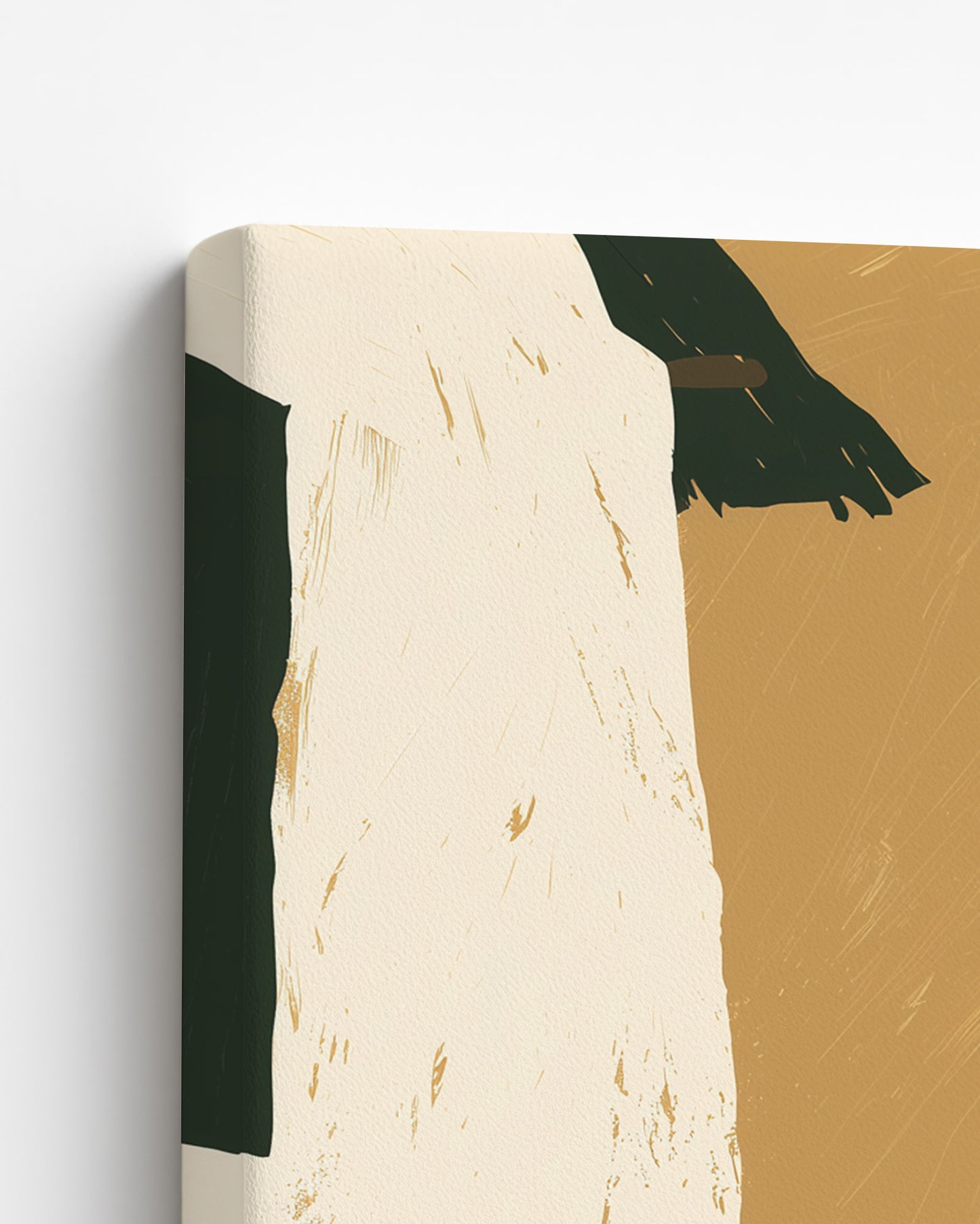 Blue Mountain Morning - Slim Canvas Detail
