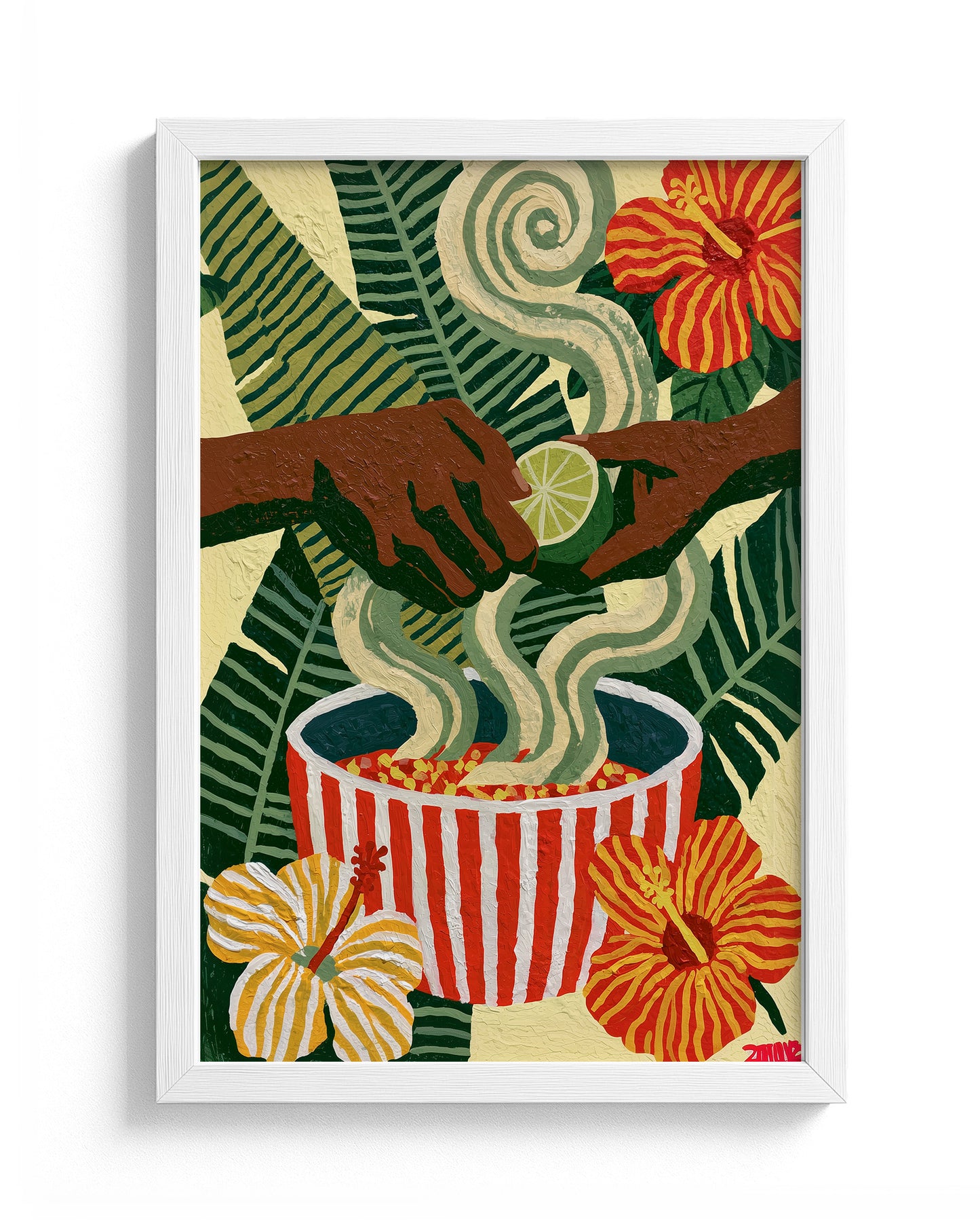 Fresh Squeeze - White Frame Main