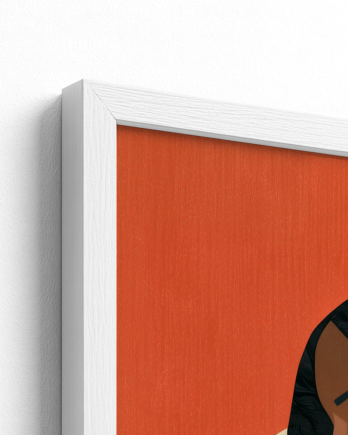 Serving - White Frame