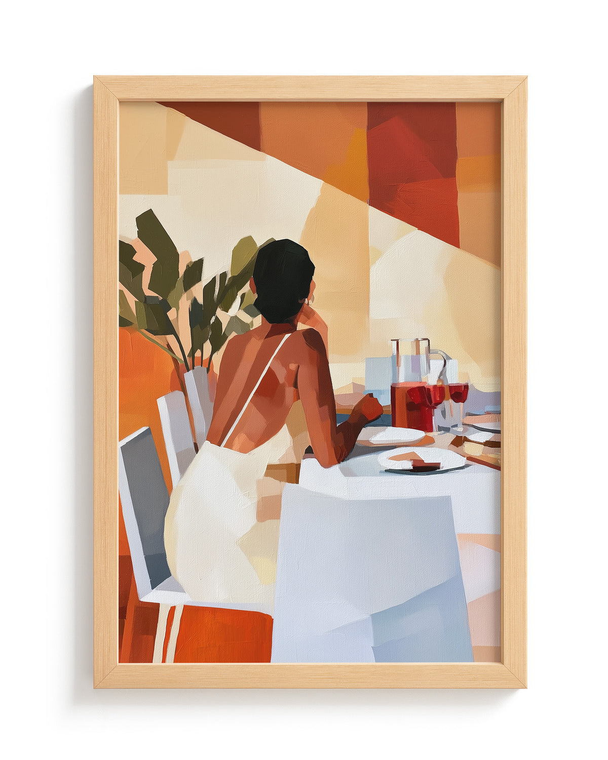 Her Turn - Wood Frame