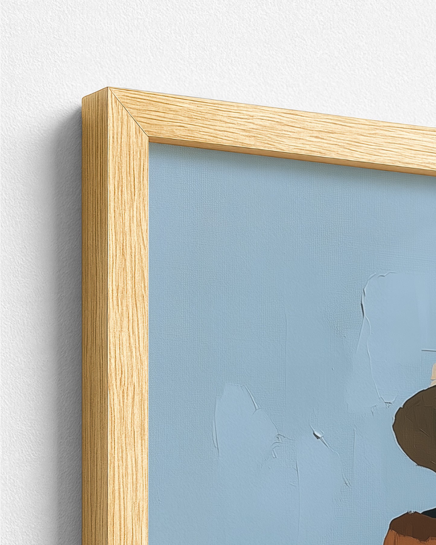 To Market - Wood Frame Detail