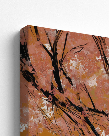 Lignum Vitae - Thick Canvas Detail