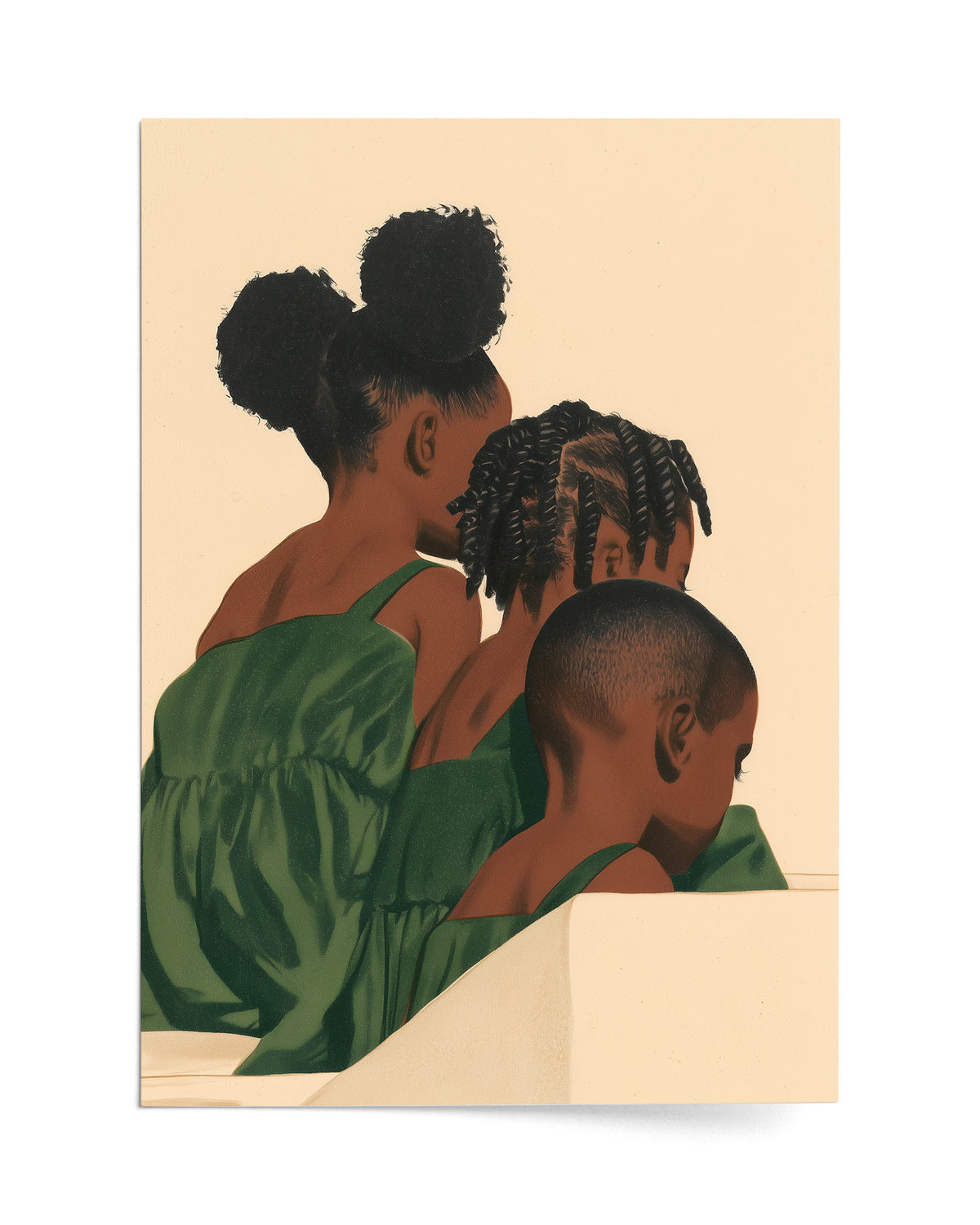 Three in a Row - Print