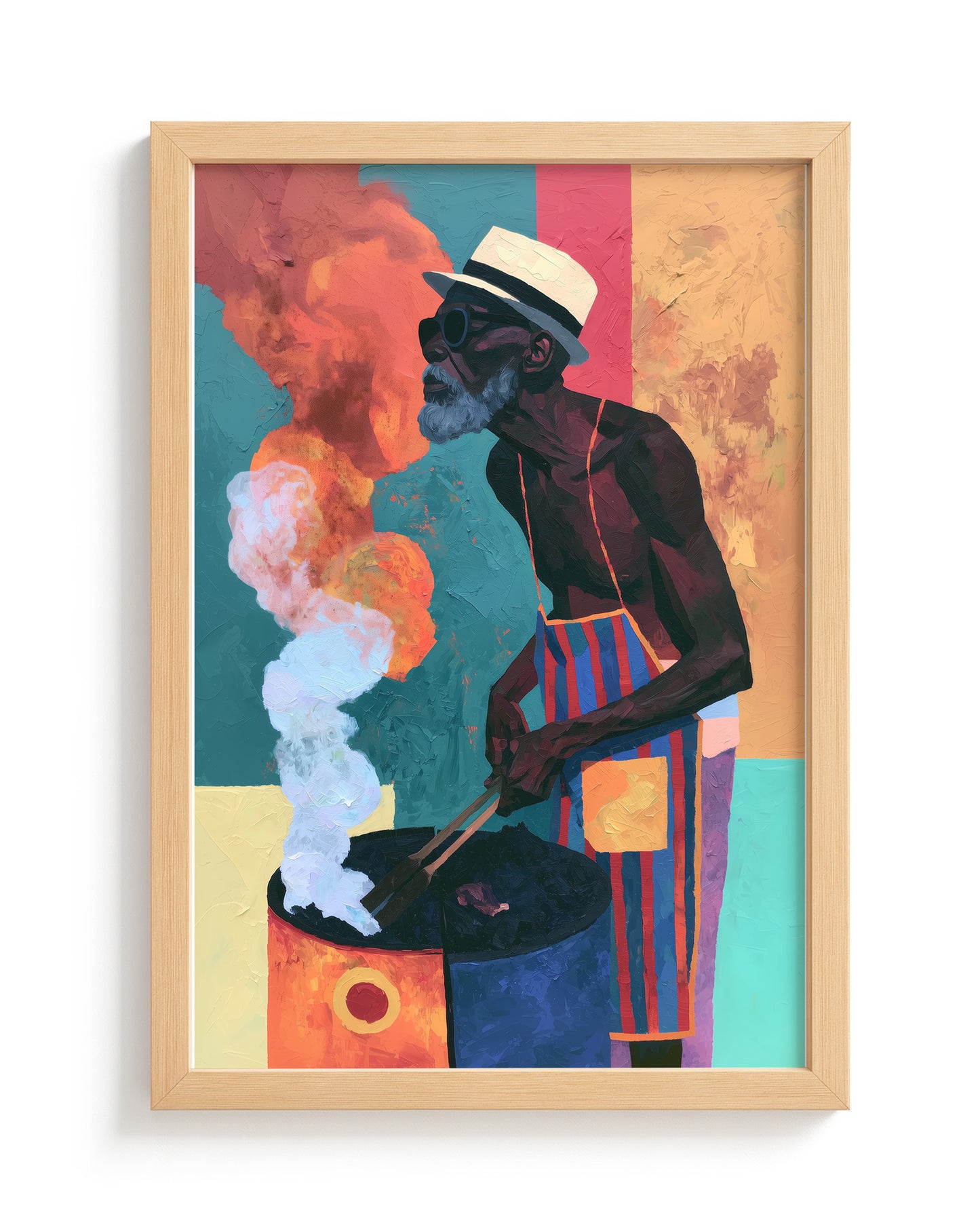 Pimento Smoke - Wood Frame