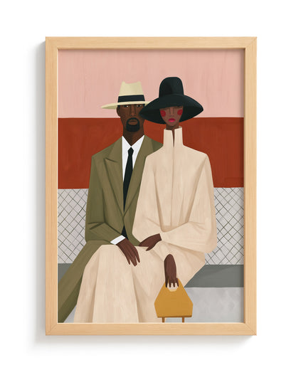 In Their Finest - Wood Frame