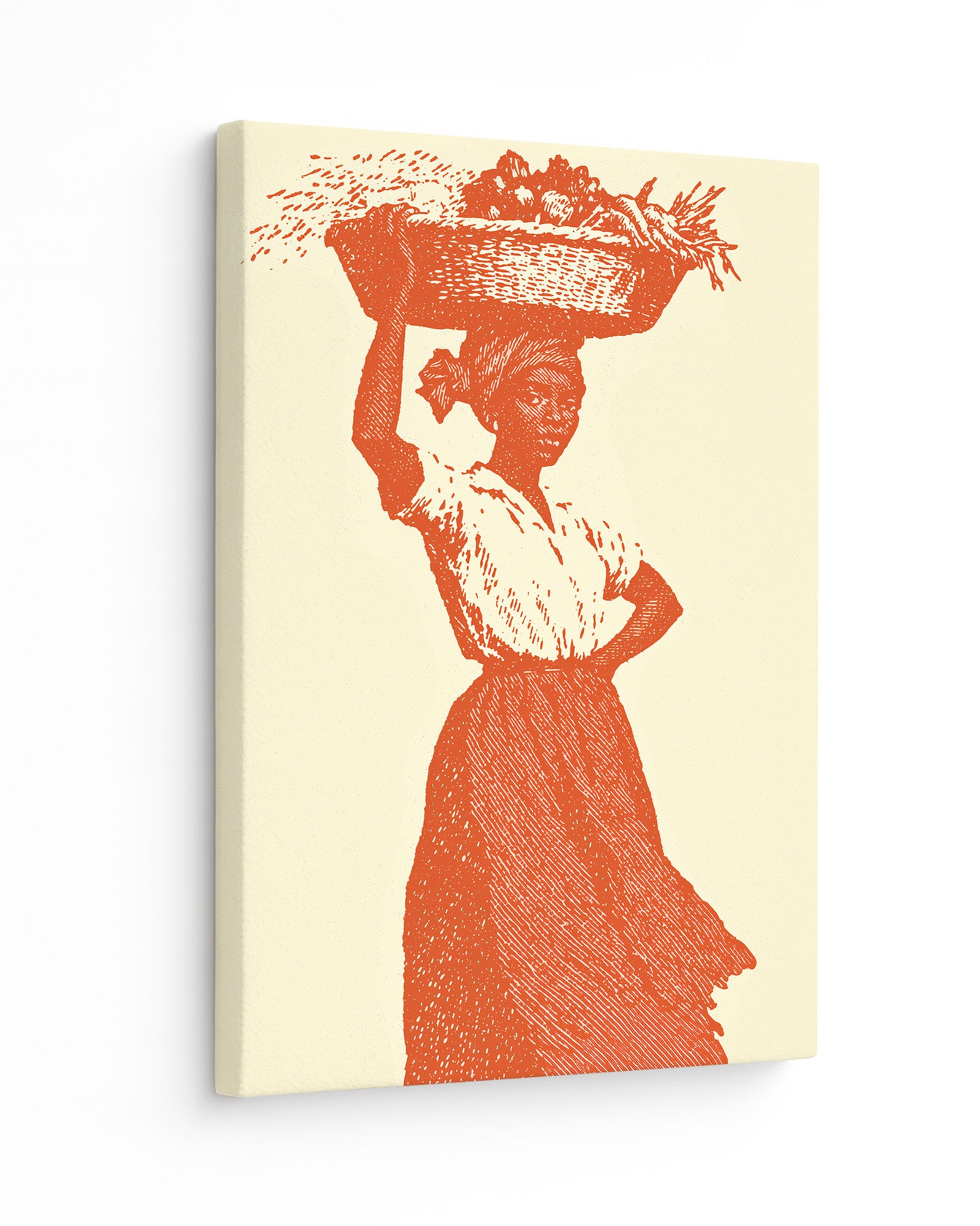Market Day - Slim Canvas