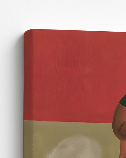 A Pinch of Salt - Slim Canvas Detail