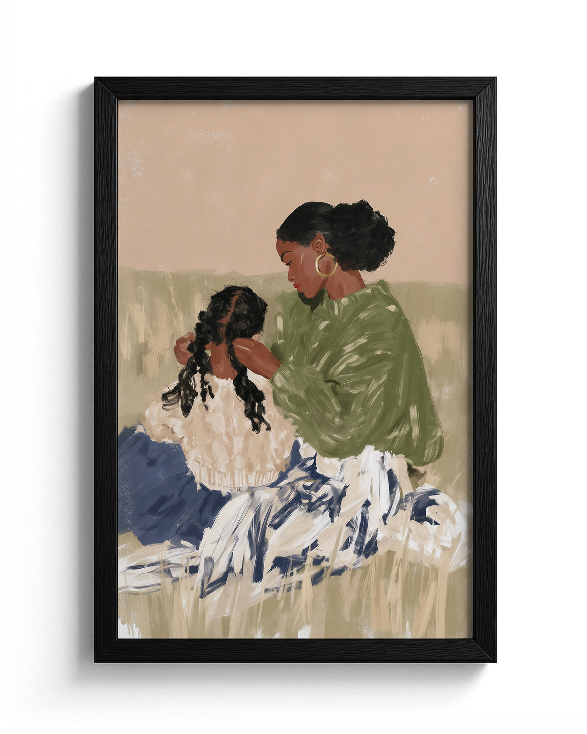 Her Mother's Hands - Black Frame Main