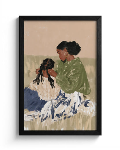 Her Mother's Hands - Black Frame Main