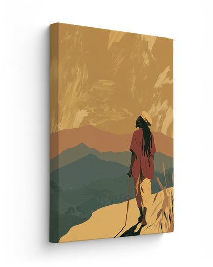 To the Hills - Thick Canvas