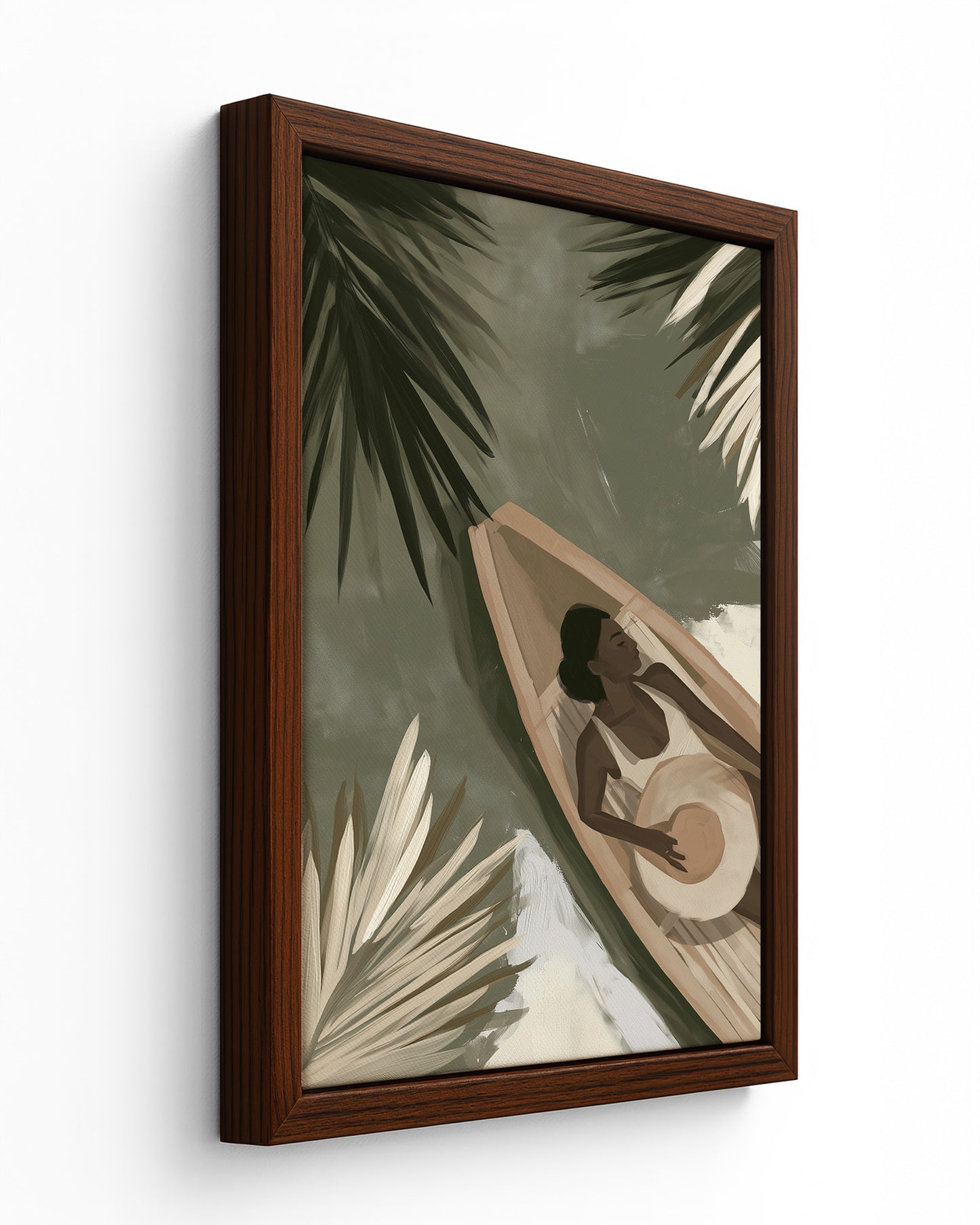 River Rest - Black Framed Canvas