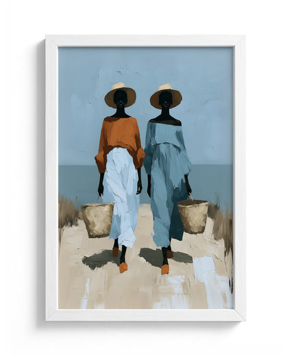 To Market - White Frame Main