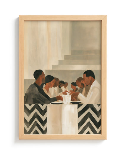 Before We Eat - Wood Frame