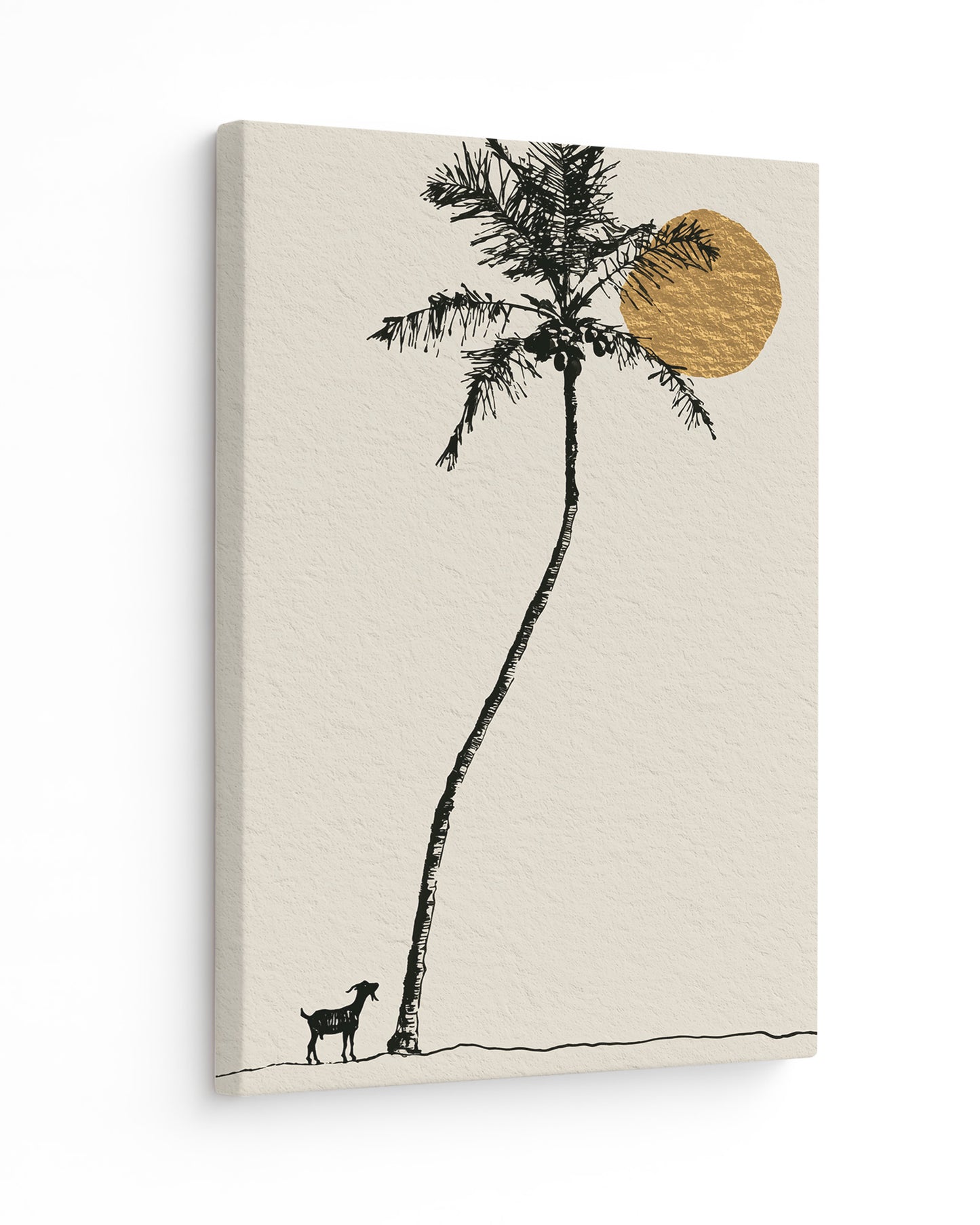 Island Goat - Slim Canvas