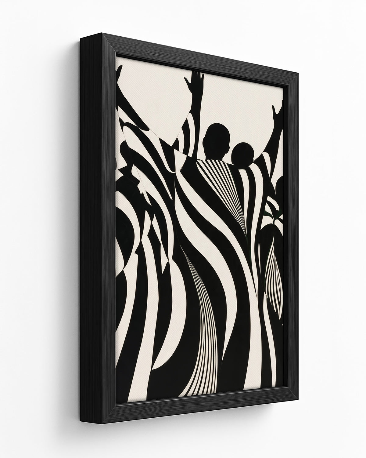 Praise Break - Black Framed Canvas
