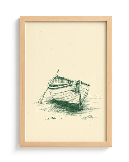 Quiet Harbour - Wood Frame