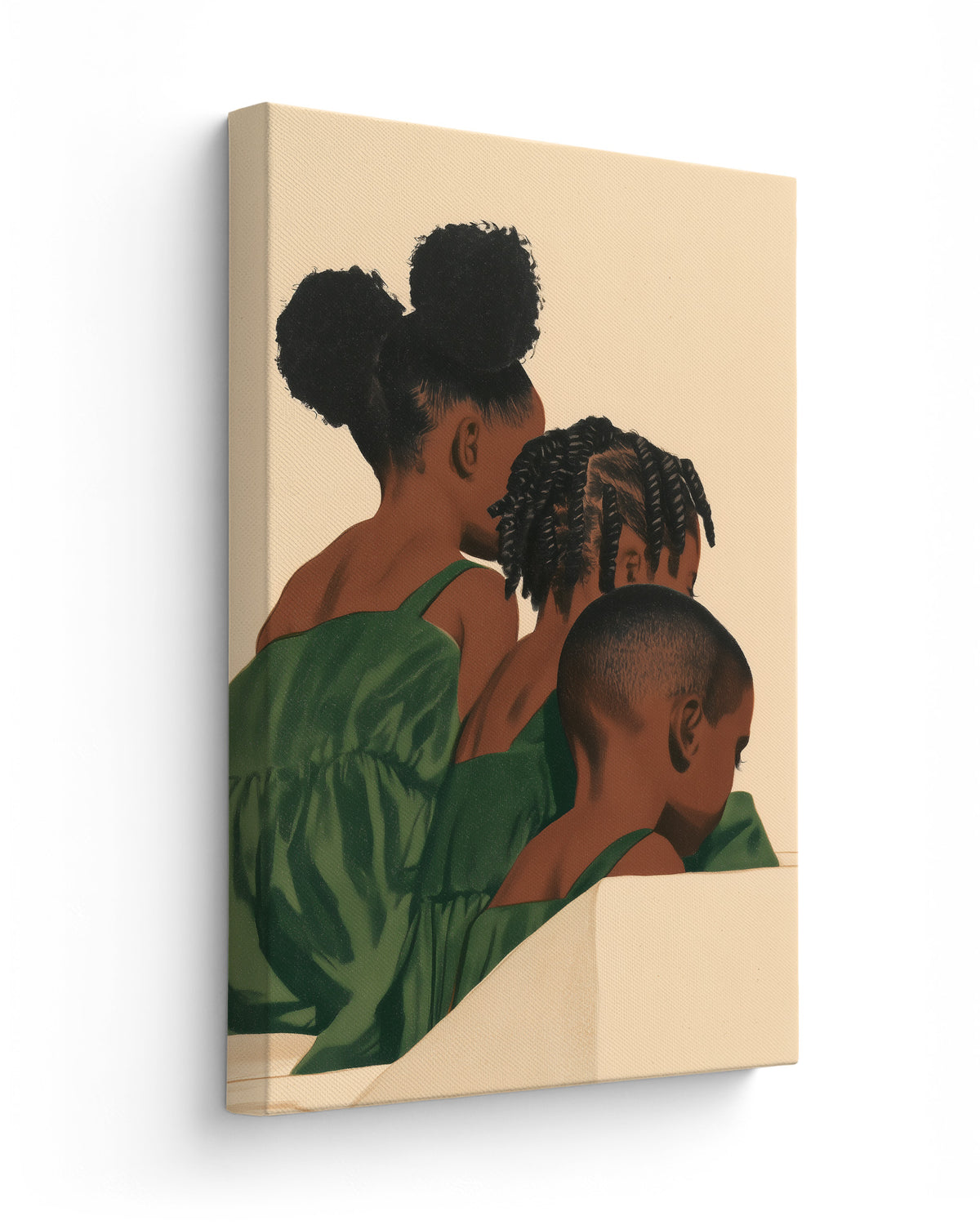 Three in a Row - Thick Canvas