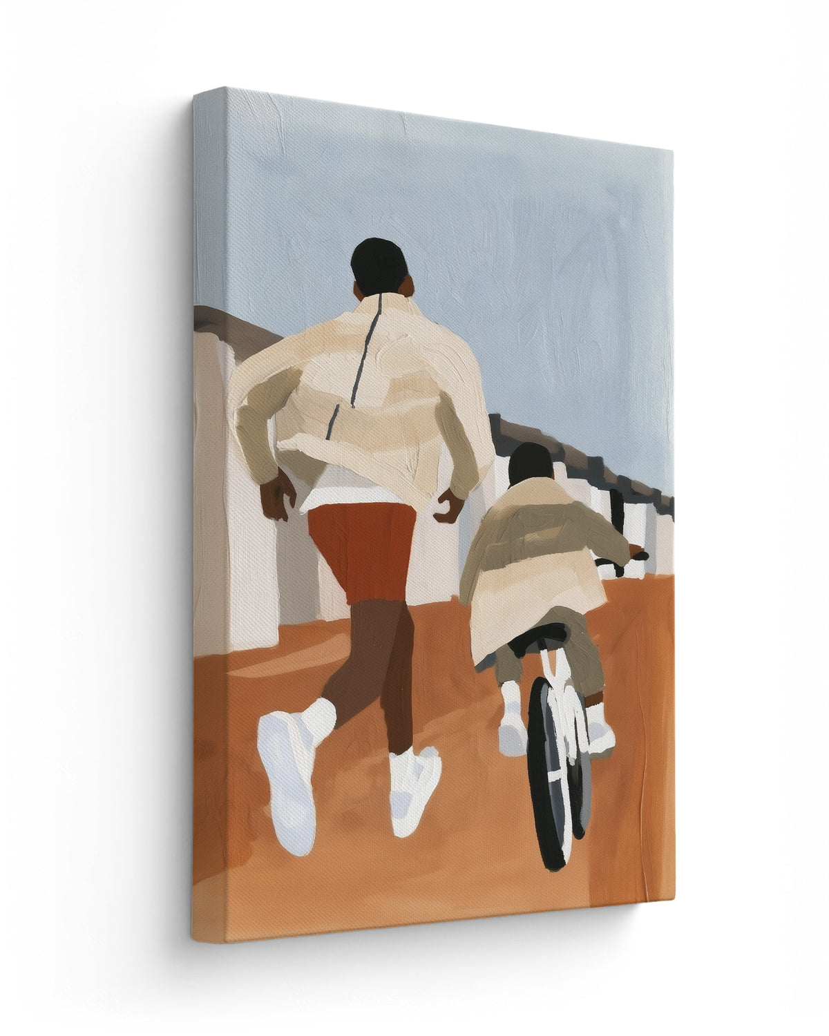 Keeping Up - Thick Canvas