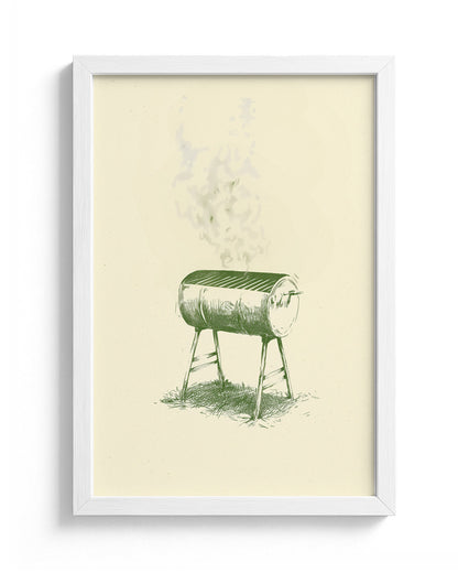 The Jerk Drum - White Frame Main