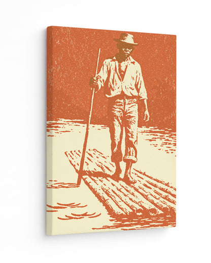 The Raftsman - Slim Canvas