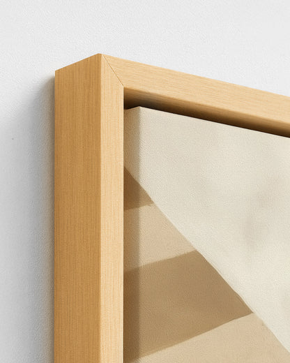 Carried - Wood Framed Canvas Detail