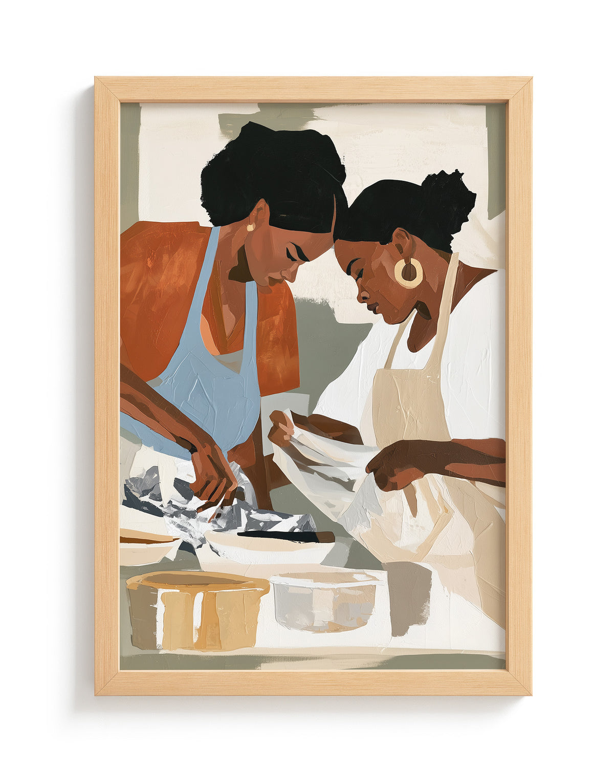 Plates for Home - Wood Frame