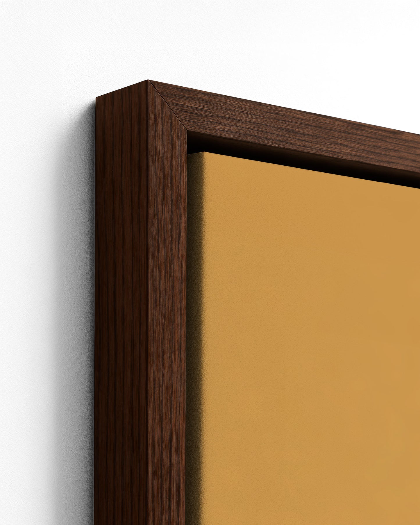 Sunday Best - Dark Wood Framed Canvas Detail
