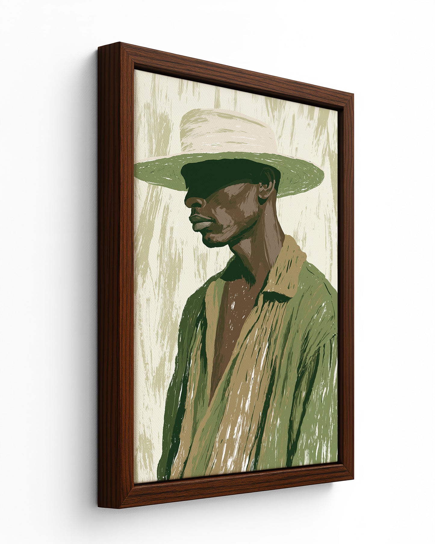 Cool Breeze - Black Framed Canvas