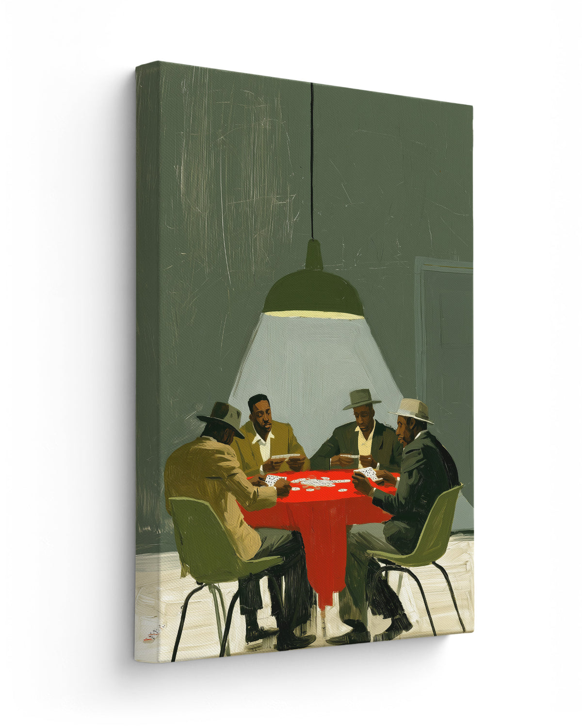 Dominoes - Thick Canvas