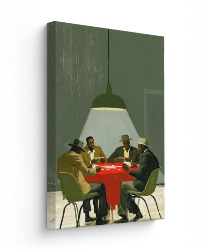 Dominoes - Thick Canvas