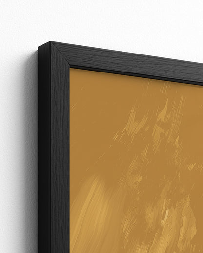 To the Hills - Black Frame