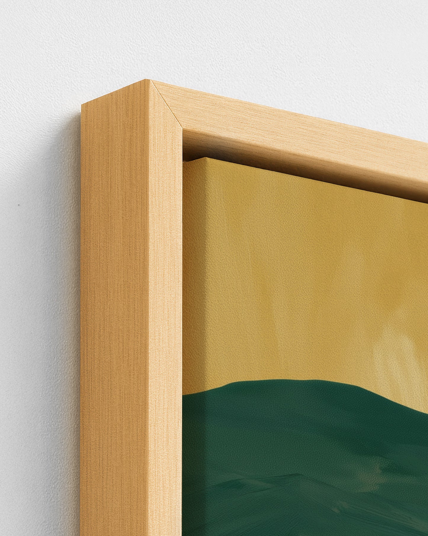 Walk Good - Wood Framed Canvas Detail
